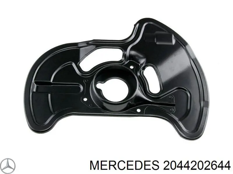 2044202644 Mercedes защита тормозного диска переднего правого