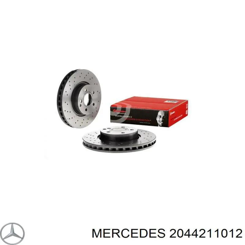 Купить 2044211012 Mercedes Ротор тормозной