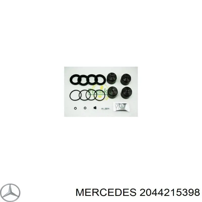 Купить 2044215398 Mercedes Суппорт тормозной передний левый