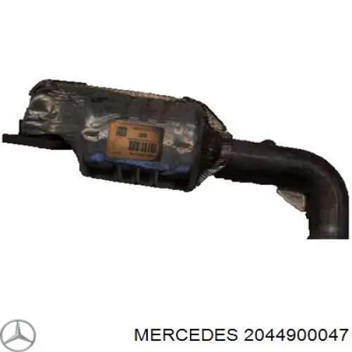 Купить A2044903847 Mercedes Выхлоп центральный