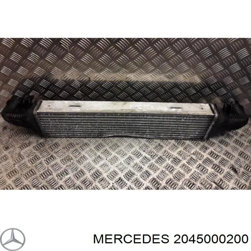 2045000200 Mercedes radiador de intercooler