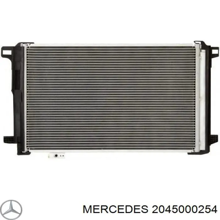 Радиатор кондиционера 2045000254 Mercedes