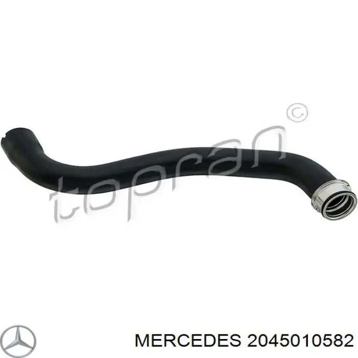 Шланг радиатора охлаждения Mercedes 2045010582 цена, от 12.67 USD