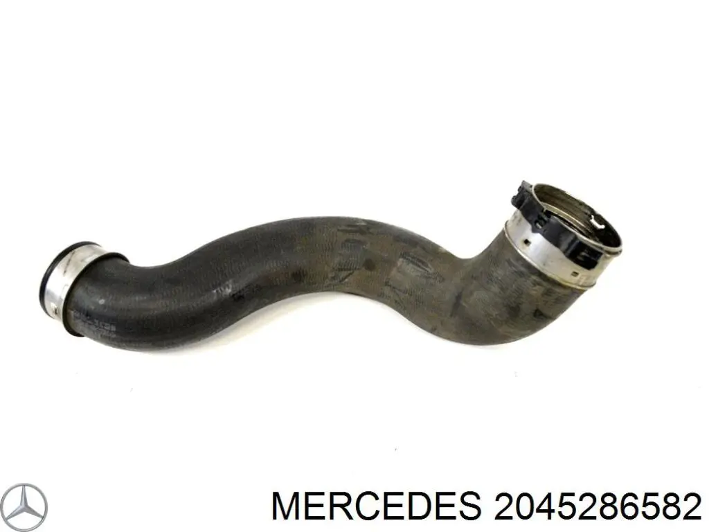 2045286582 Mercedes шланг (патрубок интеркуллера левый)