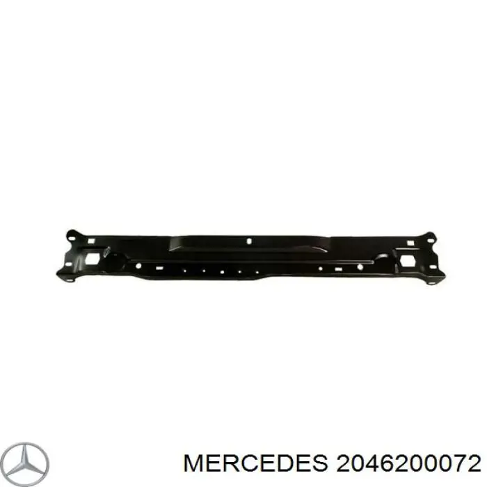 2046200072 Mercedes suporte superior do radiador (painel de montagem de fixação das luzes)