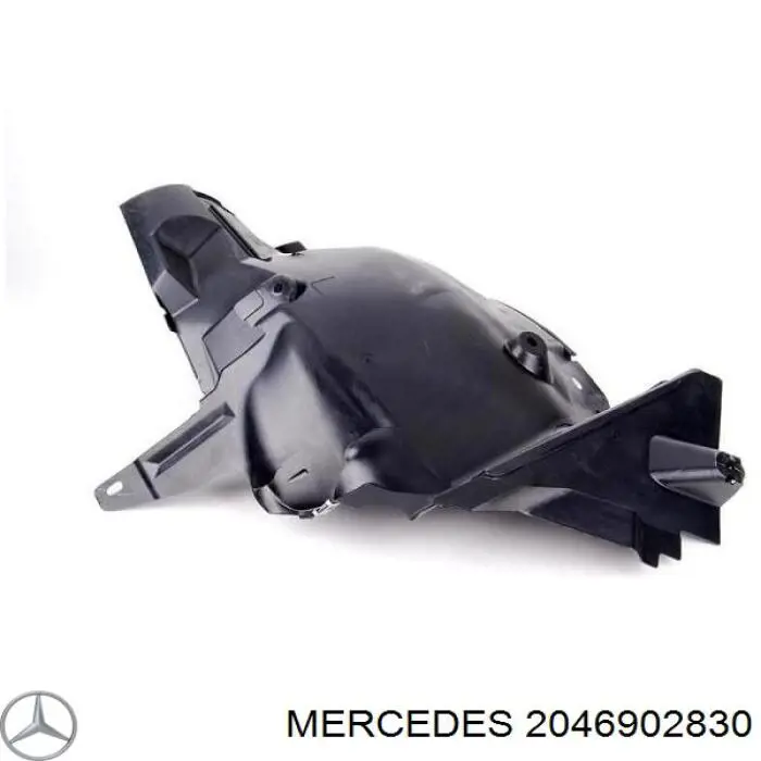 2046902830 Mercedes подкрылок крыла переднего правый задний