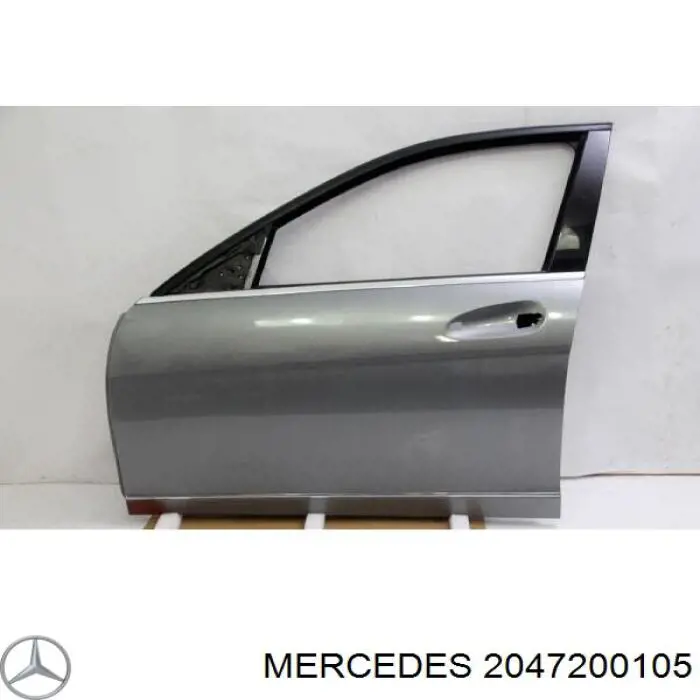 Porta dianteira esquerda para Mercedes C (W204)