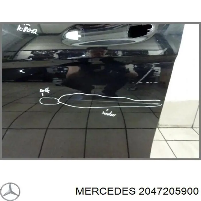 Compre Porta dianteira esquerda Mercedes C 
