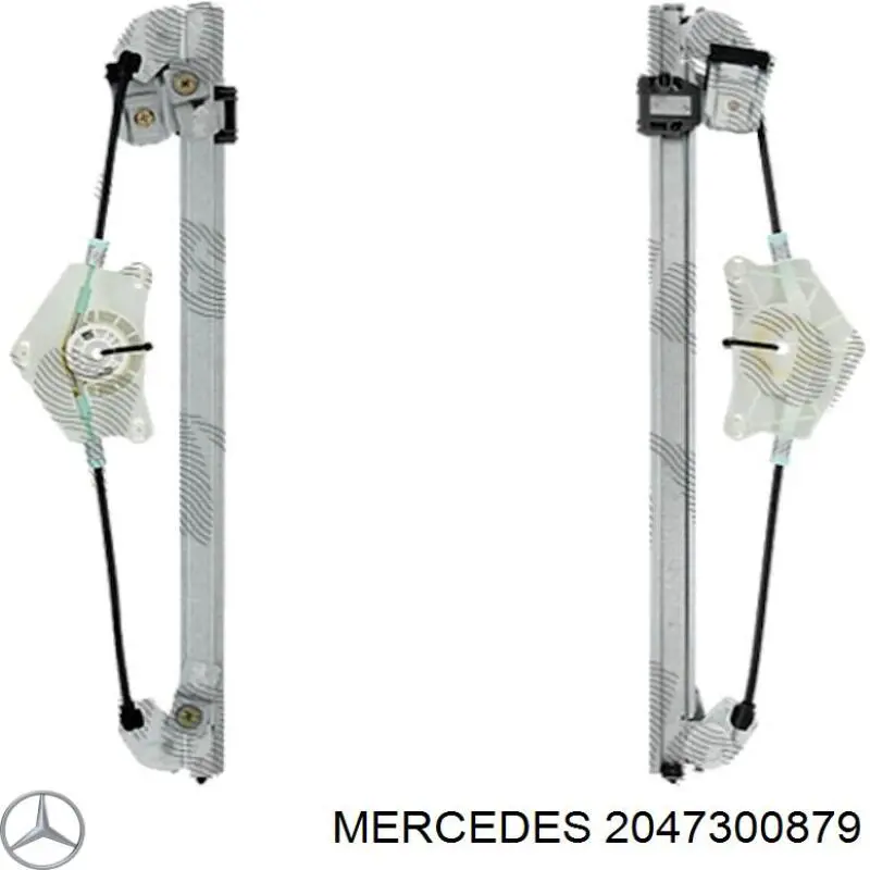 Стеклоподъемник задней правой двери на Mercedes C (W204)