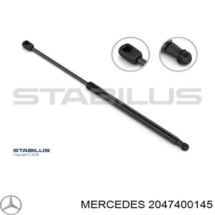 Газовый упор багажника Magneti Marelli GS0785