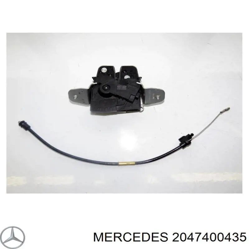 Замок багажника на Mercedes ML/GLE (W166)