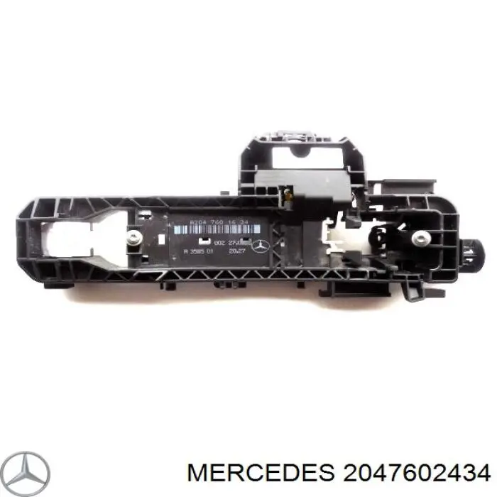 2047602434 Mercedes suporte de maçaneta externa da porta dianteira direita