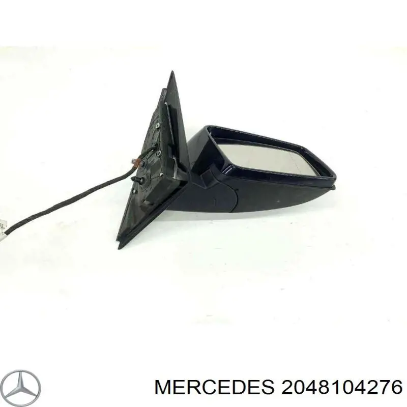 A204810127605 Mercedes корпус зеркала заднего вида правого