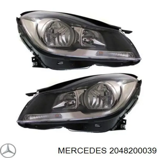 Купить 2048200039 Mercedes Фара основная правая