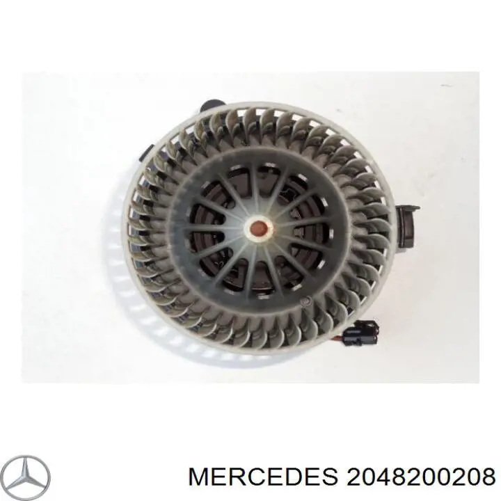 2048200208 Mercedes вентилятор печки
