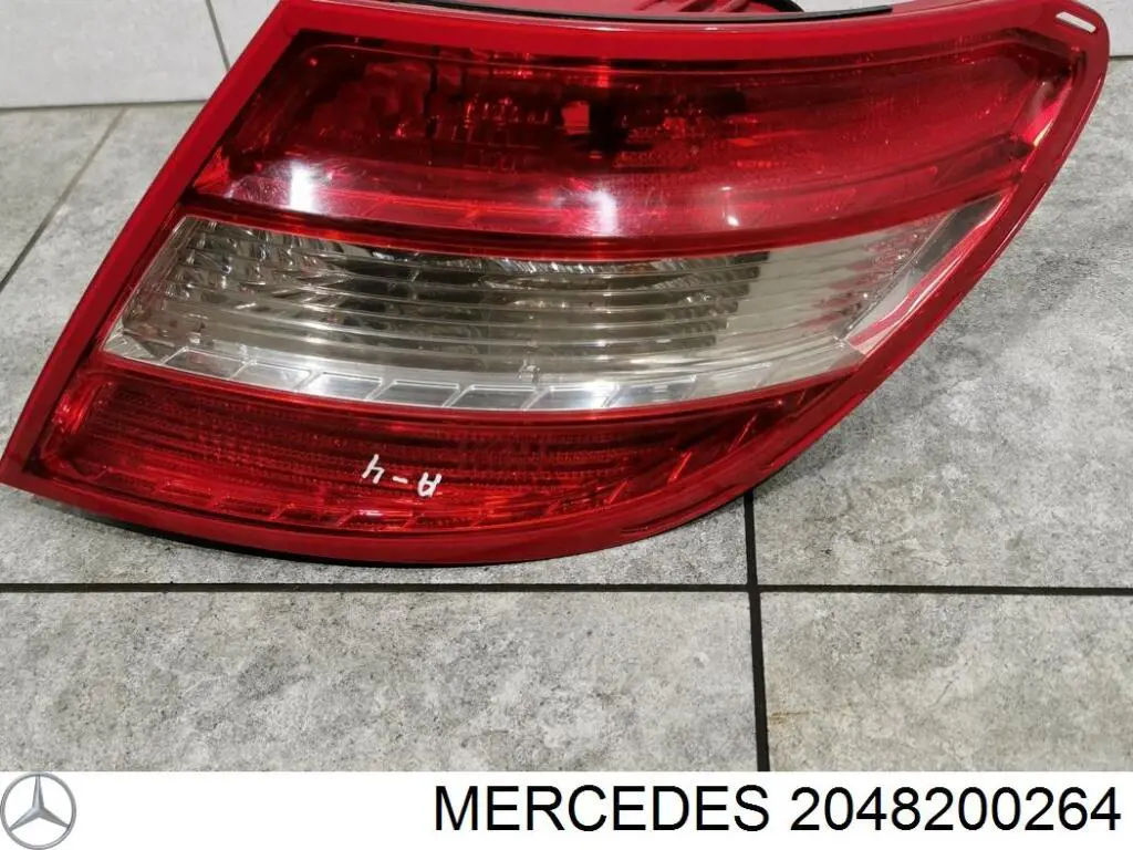 Фонарь задний правый Mercedes 2048200264 цена, от 38.01 USD