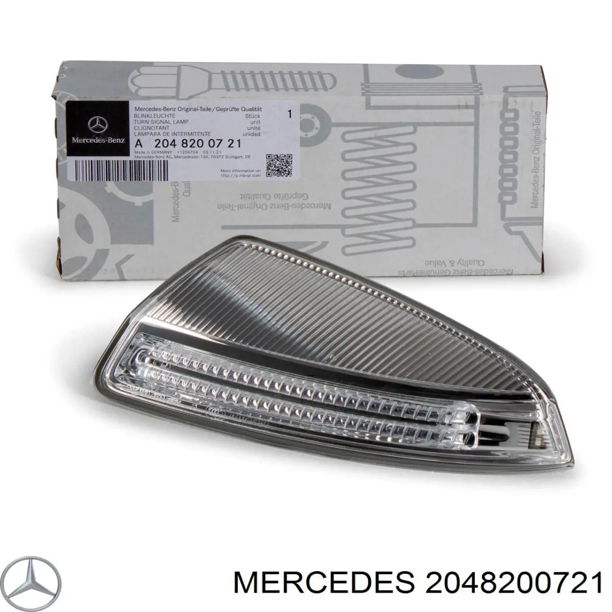 Купить 2048200721 Mercedes Указатель поворота зеркала левый