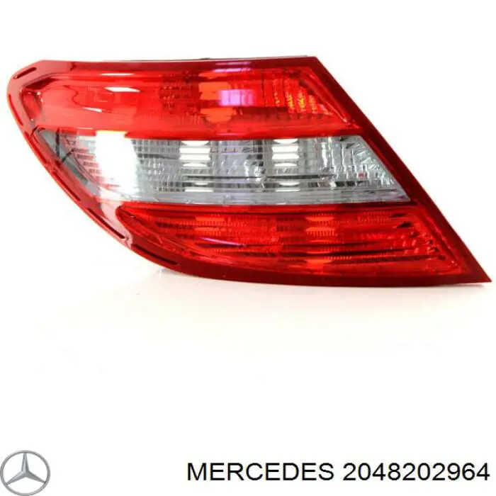 2048202964 Mercedes фонарь задний левый