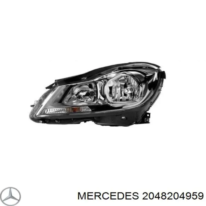 Фара левая 2048204959 Mercedes