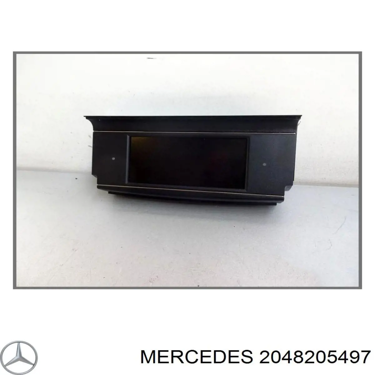 Дисплей многофункциональный на Mercedes C (W204)