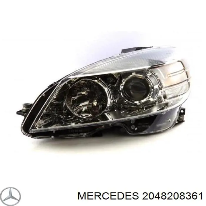 Левая фара 2048208361 Mercedes