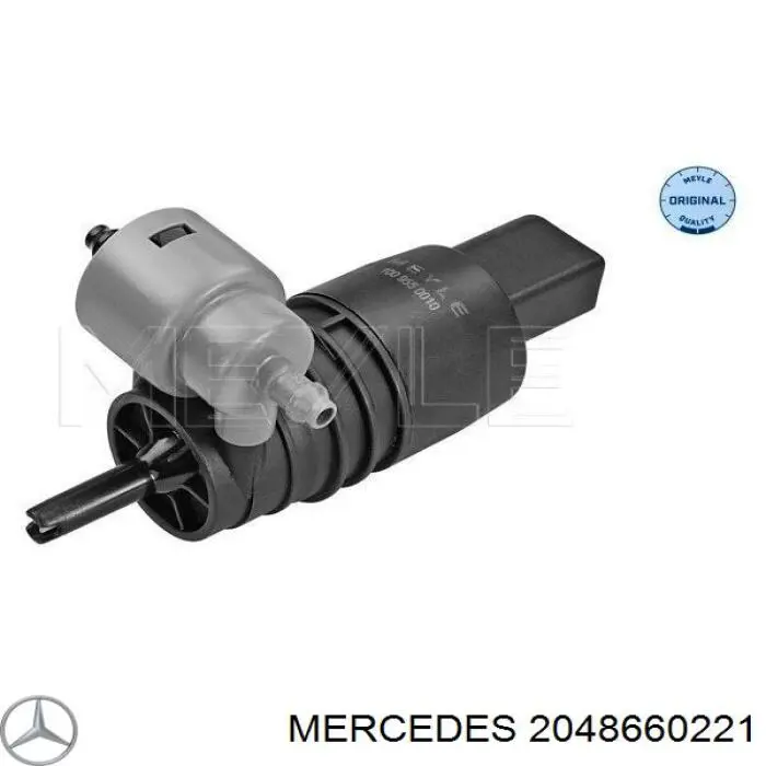 Compre 2048660221 Mercedes Bomba de motor de fluido para lavador de vidro dianteiro/traseiro