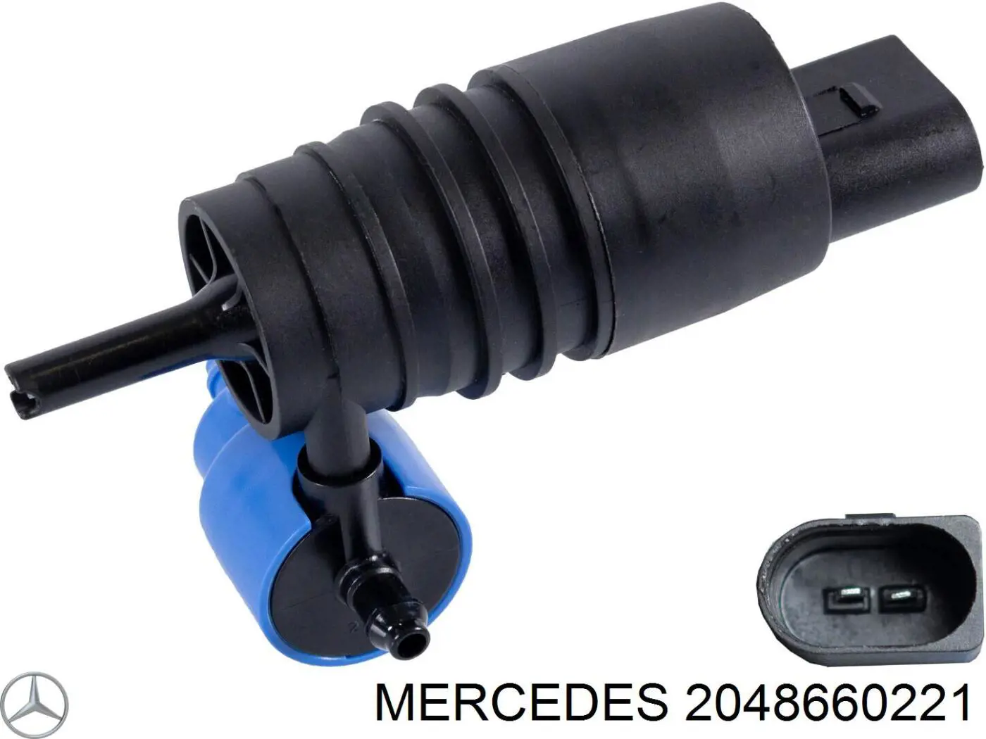 Compre 2048660221 Mercedes Bomba de motor de fluido para lavador de vidro dianteiro/traseiro