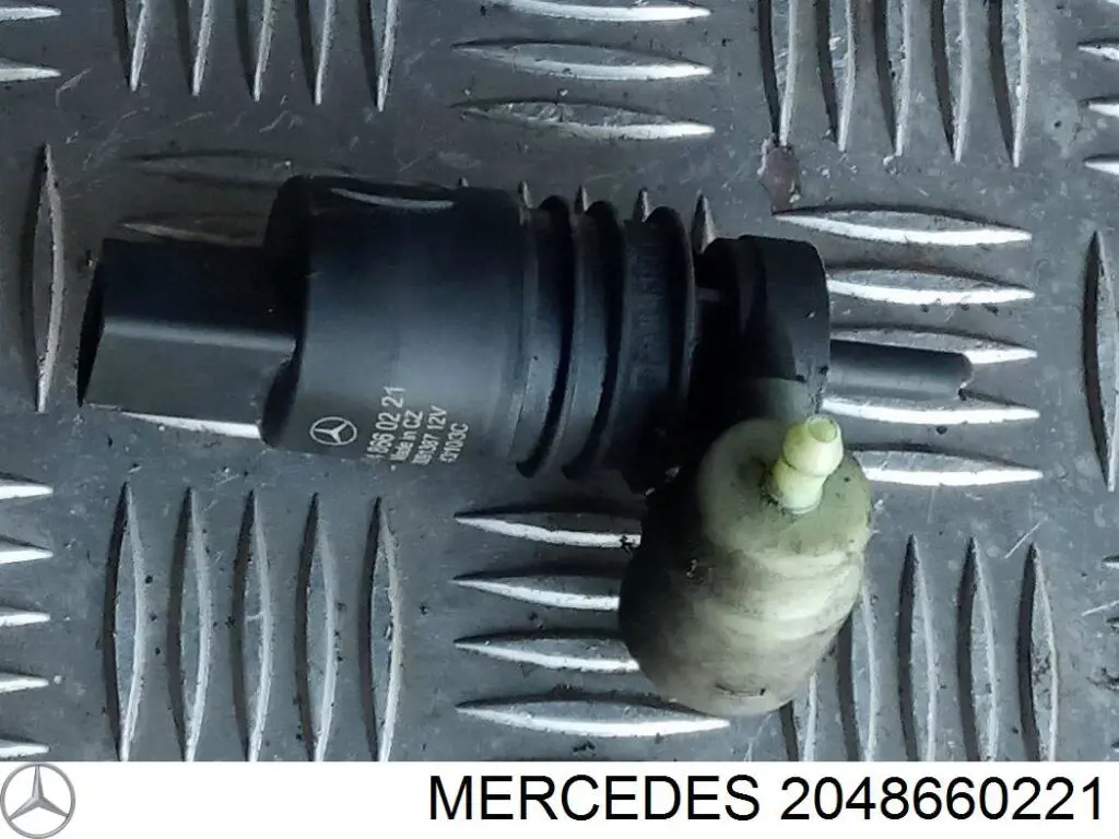 Bomba de motor de fluido para lavador de vidro dianteiro/traseiro 2048660221 Mercedes