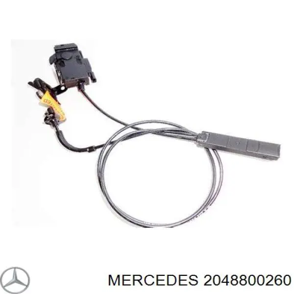 Fecho da capota 2048800260 Mercedes