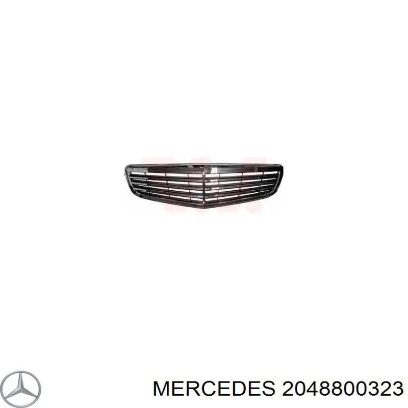 2048800323 Mercedes решетка радиатора