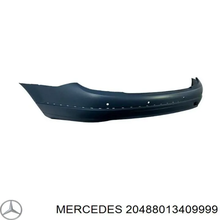 20488013409999 Mercedes pára-choque traseiro