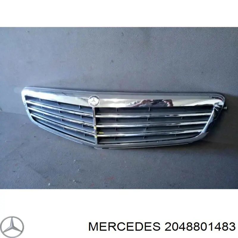 2048801483 Mercedes grelha do radiador