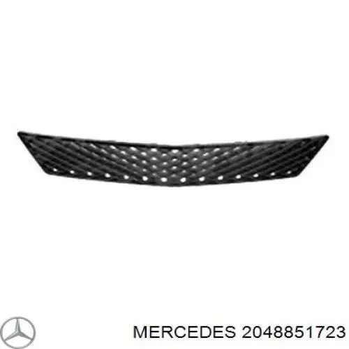 Решетка бампера переднего центральная 2048851723 Mercedes