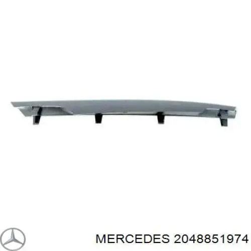2048851974 Mercedes Молдинг бампера переднего левый