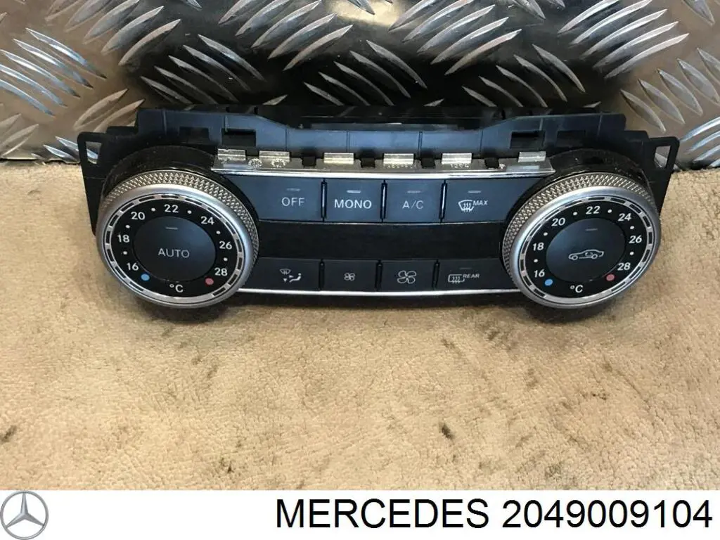 Контроллер системы управления отопителем Mercedes 2049009104 цена, от 46.88 USD