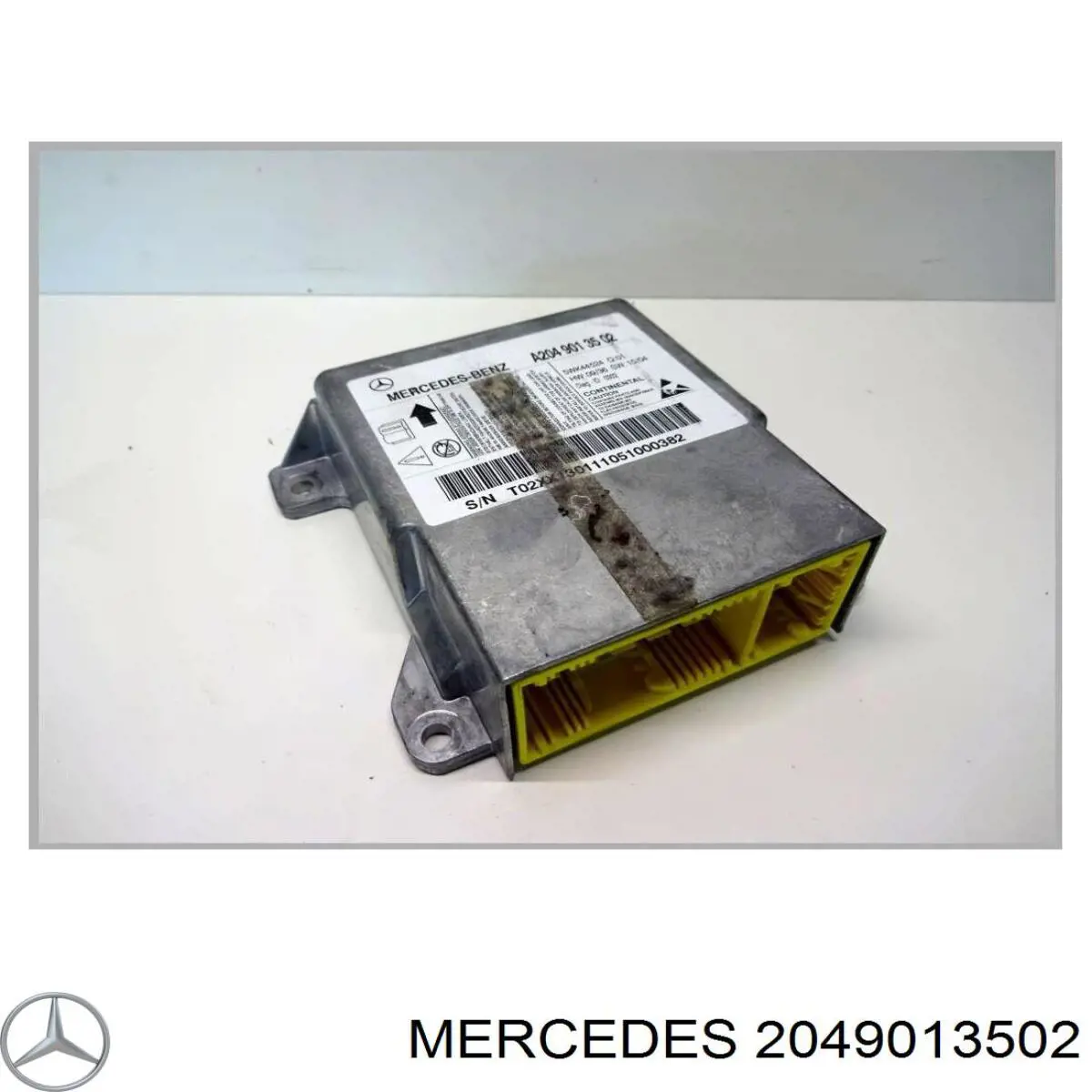 204901270405 Mercedes модуль-процессор управления подушкой безопасности (эбу airbag)