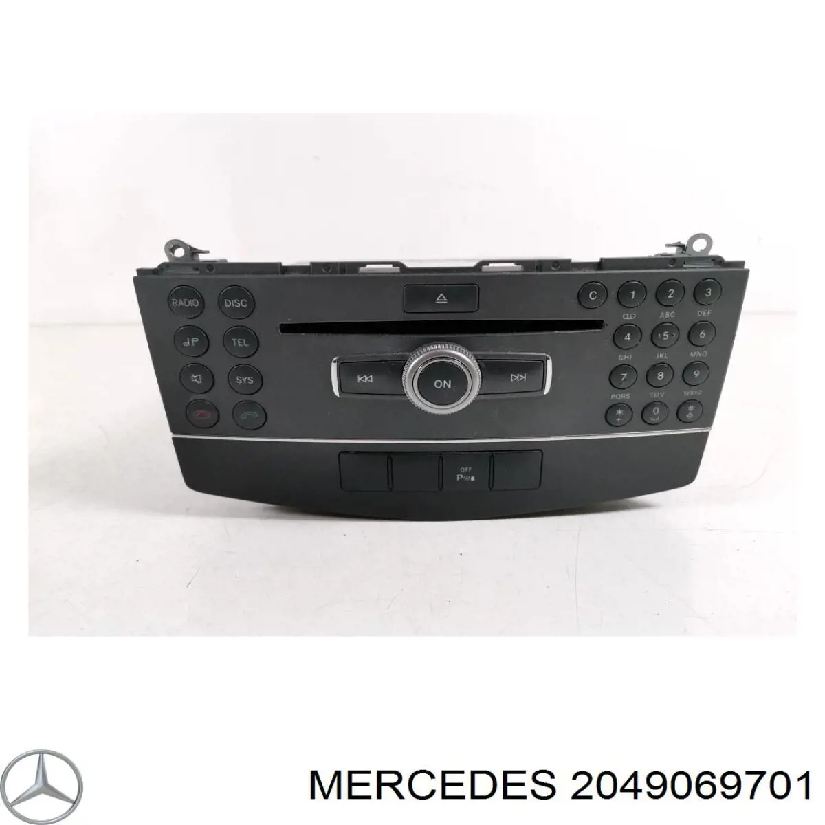 Магнитола (радио AM/FM) Mercedes A2049069701 цена, от 63.35 USD