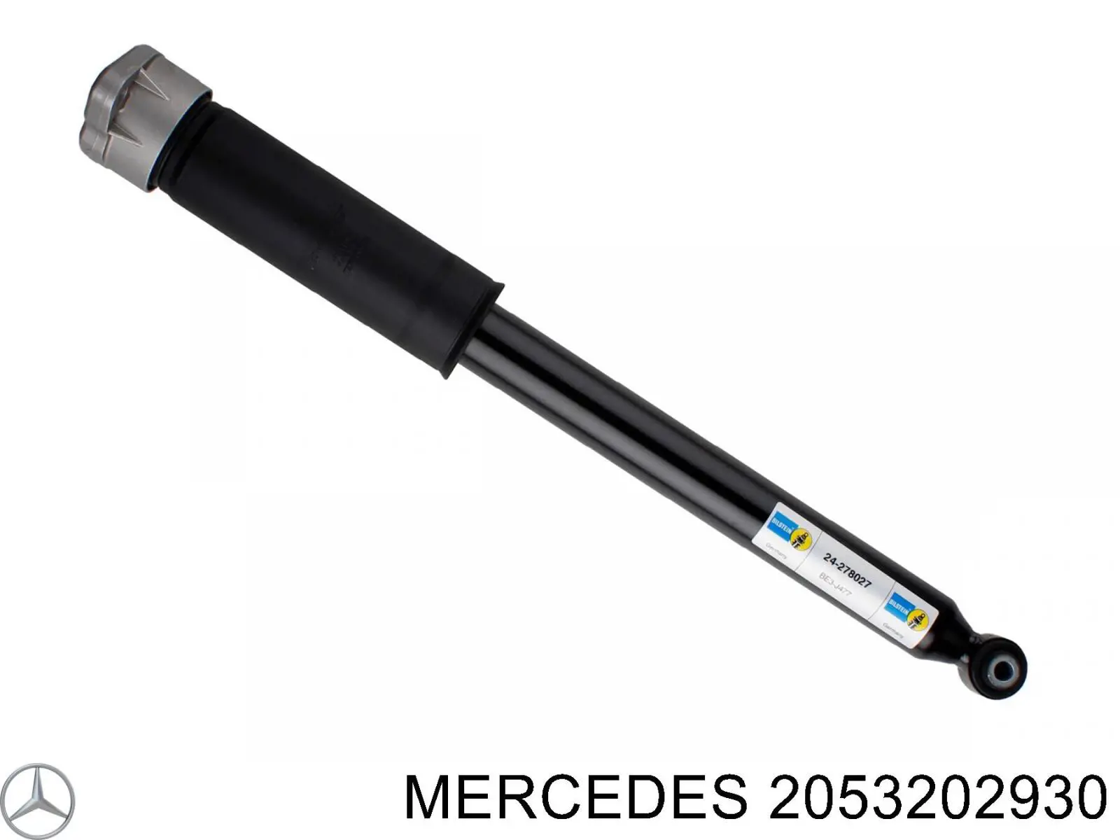 2053202930 Mercedes amortecedor traseiro