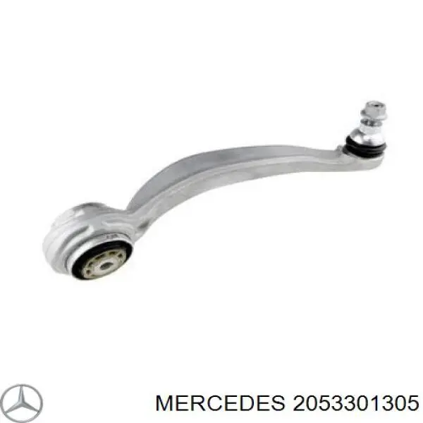 2053301305 Mercedes braço oscilante inferior esquerdo de suspensão dianteira