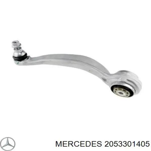 2053301405 Mercedes braço oscilante inferior direito de suspensão dianteira