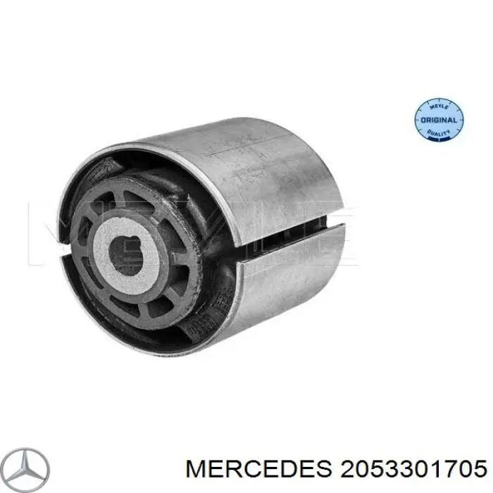 2053301705 Mercedes braço oscilante inferior esquerdo de suspensão dianteira