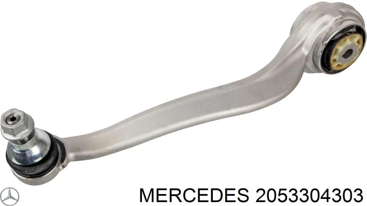 2053304303 Mercedes braço oscilante inferior esquerdo de suspensão dianteira