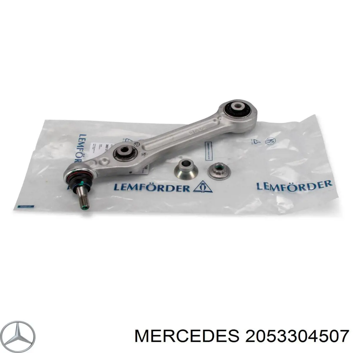 2053304507 Mercedes braço oscilante inferior esquerdo/direito de suspensão dianteira