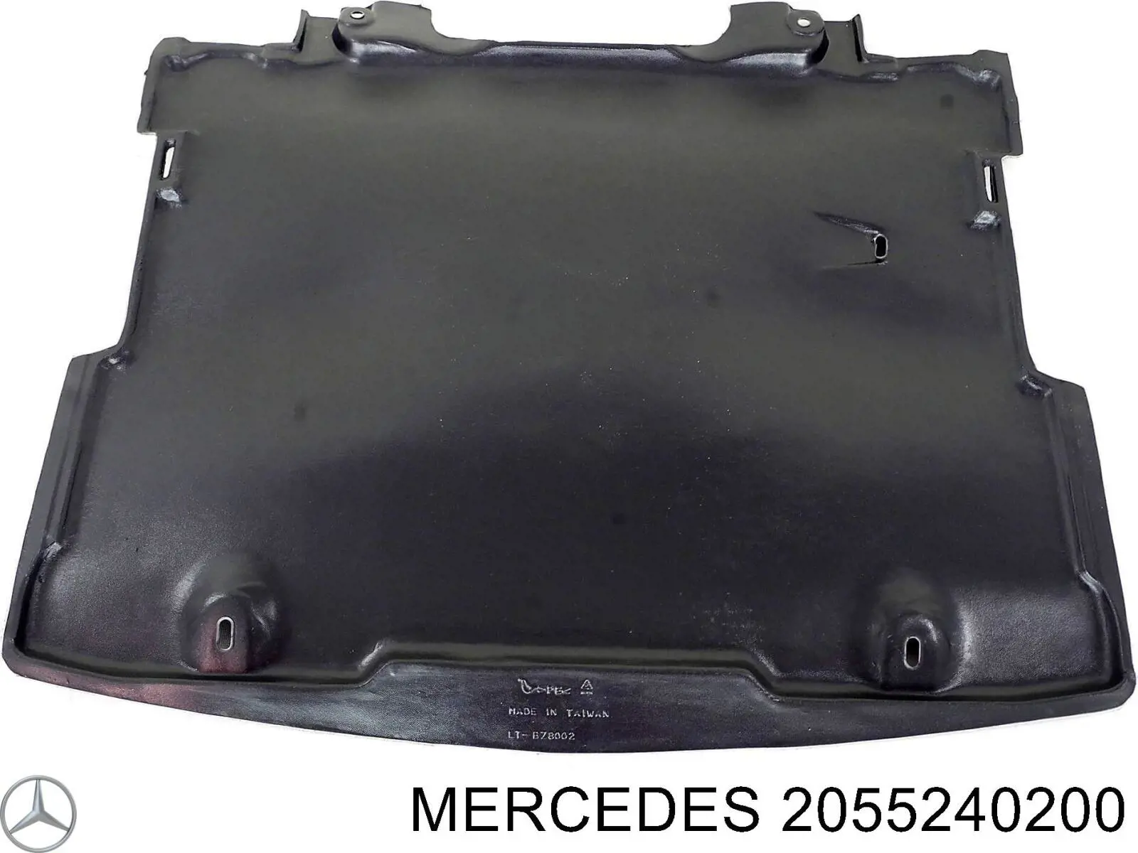 Защита поддона двигателя на Mercedes GLC (C253)