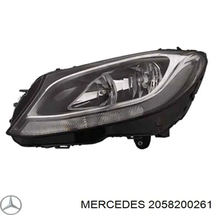 2058200261 Mercedes luz direita