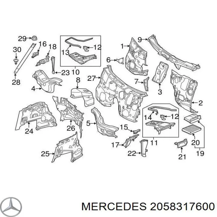 2058317600 Mercedes 