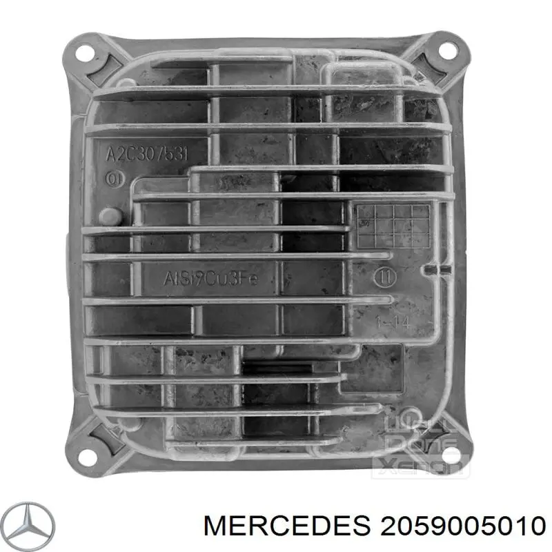 Купить 2059005010 Mercedes Модуль управления (ЭБУ) светом фар