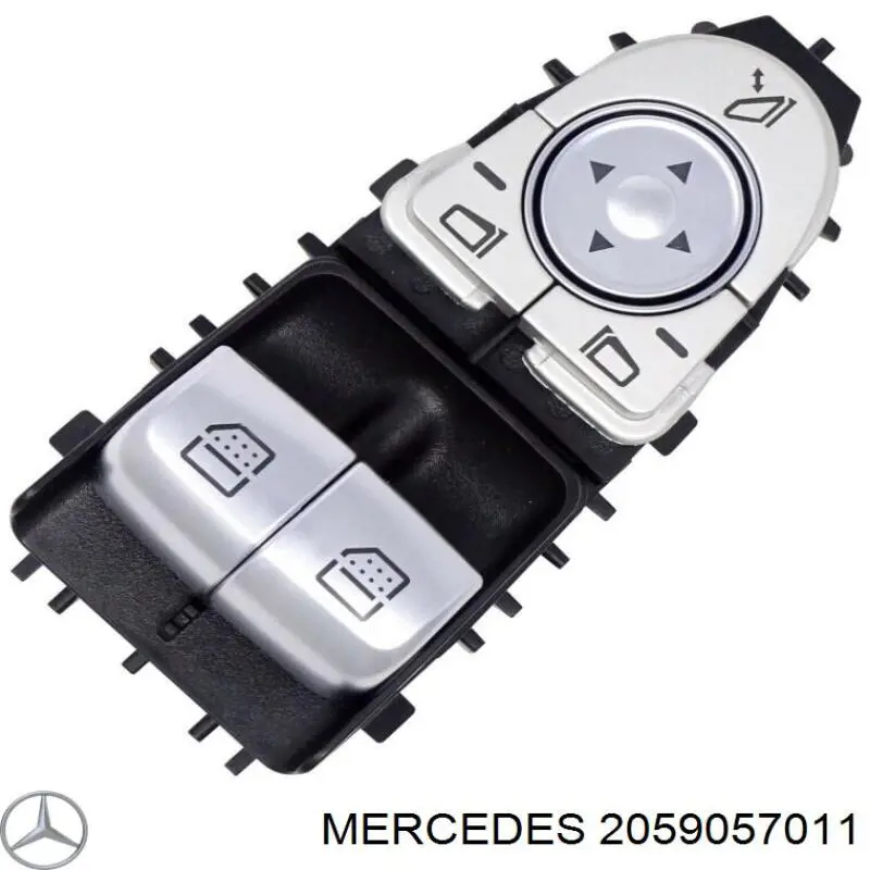 Кнопочный блок управления стеклоподъемником передний левый Mercedes A2059057011 цена, от 52.19 USD