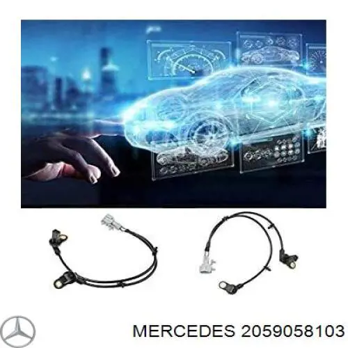 Датчик АБС (ABS) передний левый 2059058103 Mercedes