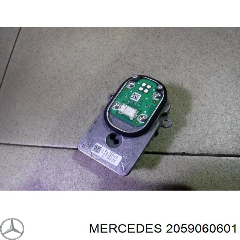 2059060601 Mercedes módulo de direção (centralina eletrônica das luzes)